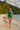 Cross Back Swim Bra Emerald Green - Lifestyle