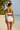 High Waist Swim Bottom White - Back