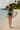 Cut Out Swimsuit Deep Teal - Back