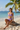 Ribbed Bikini Set in Lavender – Lifestyle beach pose