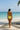 Lemon Yellow Halter Bikini Set - Back