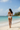 Ivory Halter Bikini Set - Back