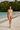 Wrap Swimsuit Sand Beige - Front