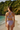 Cross Back Swim Bra Lavender - Back