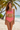 High Waist Swim Bottom Coral Pink - Front