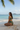 High Waist Swim Bottom Olive Green - Lifestyle