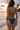 Classic Triangle Bikini Set in Ocean Blue – Back view