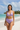 Ribbed Bikini Set in Lavender – Front view