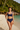 Support Swim Bra Deep Navy - Front