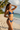 Classic Triangle Bikini Set in Ocean Blue – 45 degree view