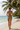 Classic Triangle Bikini Set in Sage Green – Back view
