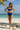 Ruched Bikini Set Royal Blue - 45 Degree