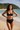 Black High Waist Bikini Set - Front