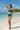 Deep Teal Halter Bikini Set - 45 Degree