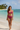 Berry Pink Halter Bikini Set - Lifestyle