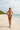 Minimal String Bikini Sunset Orange - Front