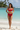 Cherry Red High Waist Bikini Set - 45 Degree