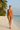 One Piece Swimsuit Sunset Orange - Front