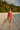 Square Neck Swimsuit Coral Red - Lifestyle