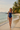 Square Neck Swimsuit Navy Blue - Lifestyle