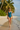 Wrap Swimsuit Aqua Blue - Lifestyle
