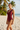 Wrap Swimsuit Burgundy - 45